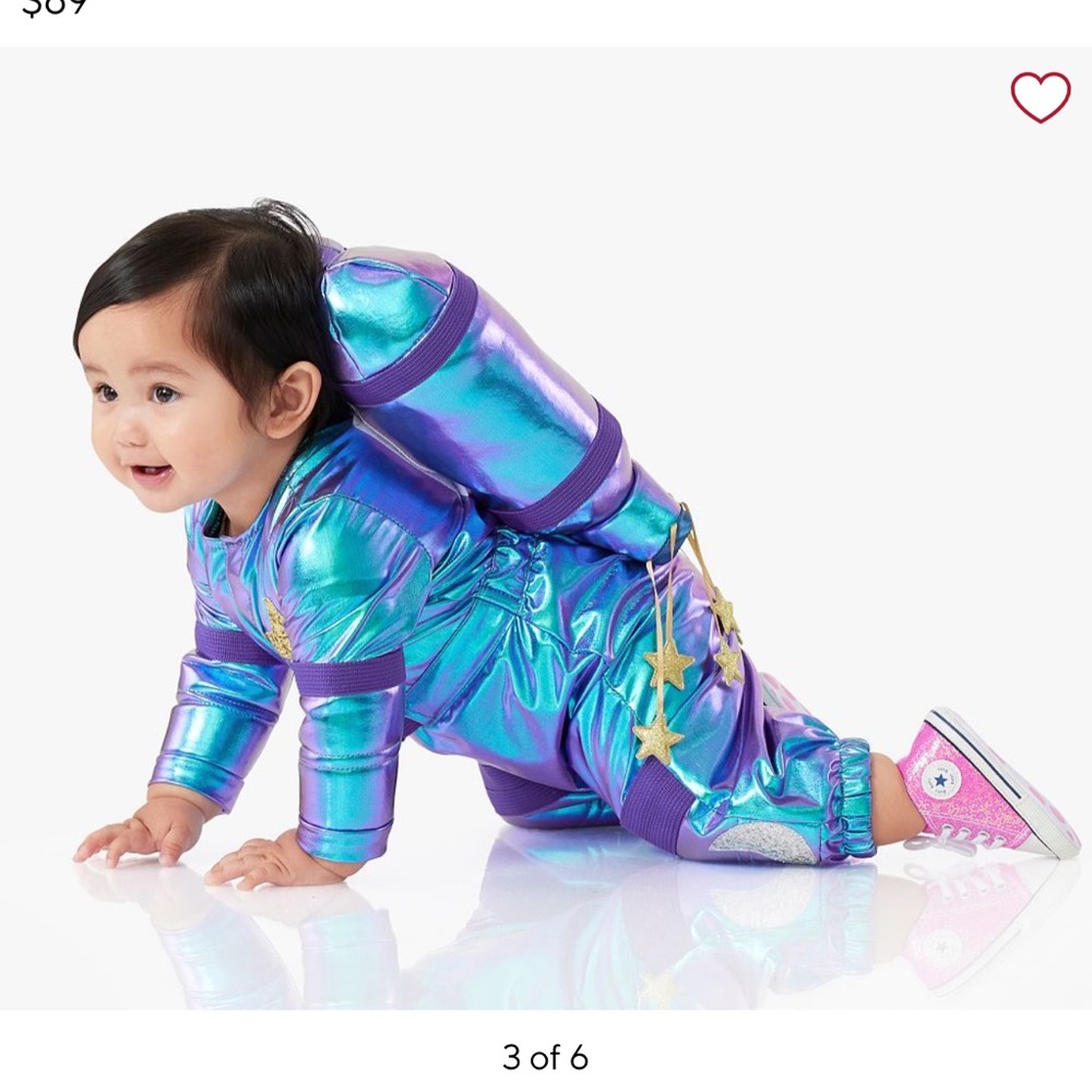 Pottery Barn Kids Toddler Astronaut Halloween Costume - Picture 5 of 6